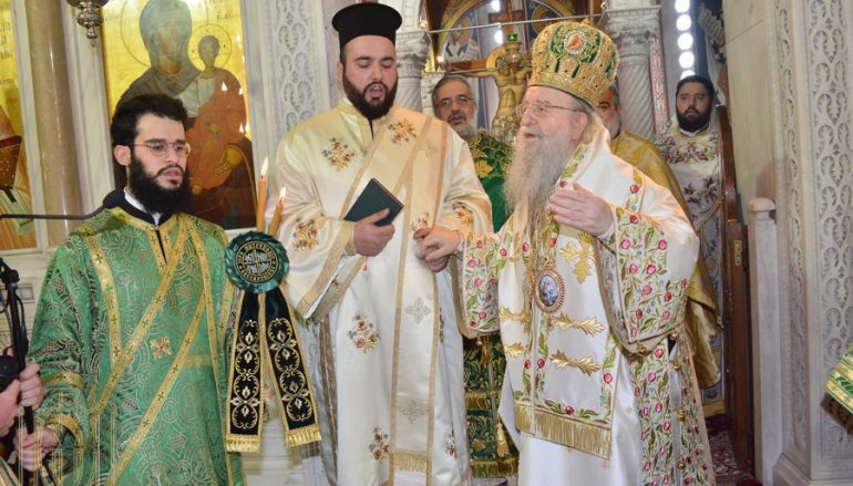 Χειροτονία Διακόνου από τον Μητροπολίτη Θεσσαλονίκης (ΦΩΤΟ)