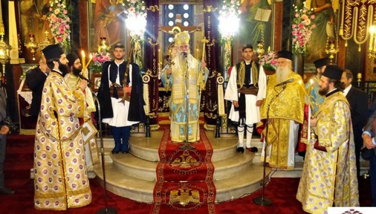 Πανηγύρισε ο Μητροπολιτικός Ναός Ευαγγελισμού της Θεοτόκου Σπάρτης (ΦΩΤΟ)
