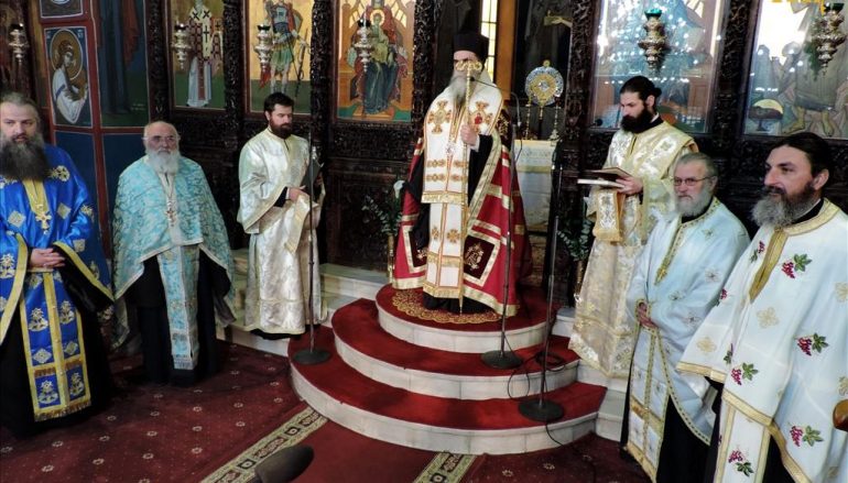 Η εορτή της 25ης Μαρτίου στην Ι. Μητρόπολη Άρτης (ΦΩΤΟ)