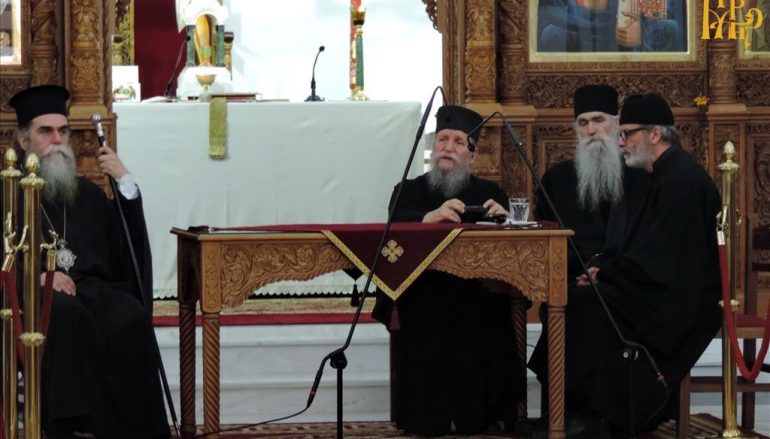 Ο Καθηγούμενος της Συνοδικής Μονής Οσίου Συμεών στην Ι. Μ. Άρτης (ΦΩΤΟ)