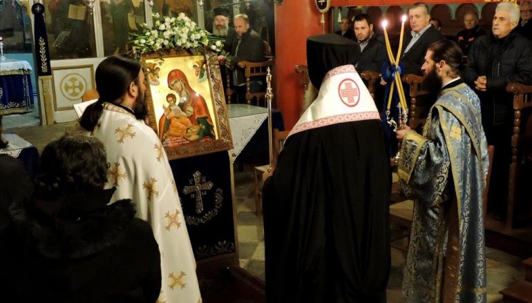 Η Γ΄ Στάση των Χαιρετισμών στον Ι. Ναό Αγ. Παρασκευής Πραμάντων Άρτης