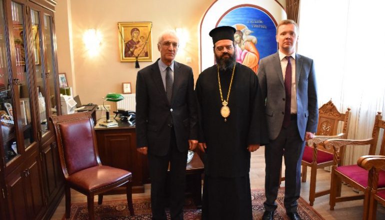 Στον Μητροπολίτη Μαρωνείας ο Ρώσος Πρόξενος της Θεσσαλονίκης