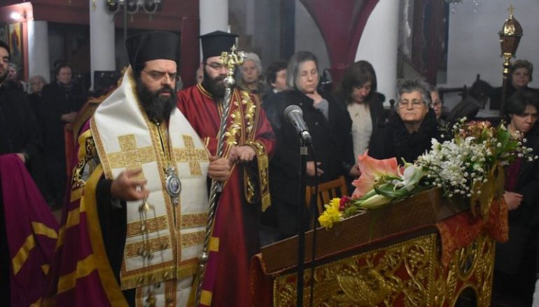 Οι Β΄ Χαιρετισμοί στην Ι. Μητρόπολη Μαρωνείας (ΦΩΤΟ)