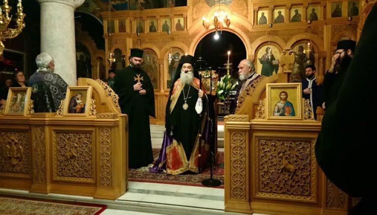 Ο Γ΄ Κατανυκτικός Εσπερινός στην Ιερά Μητρόπολη Γλυφάδας (ΦΩΤΟ)