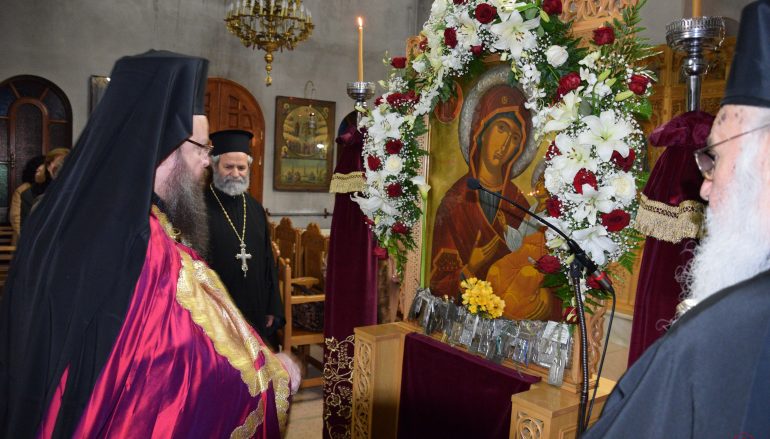 Β΄ Χαιρετισμοί της Υπεραγίας Θεοτόκου στην Ι. Μητρόπολη Μεγάρων (ΦΩΤΟ)