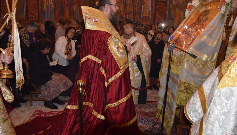 Ο Ακάθιστος Ύμνος στην Ι. Μονή Αγ. Ιωάννου Προδρόμου Μακρυνού (ΦΩΤΟ)