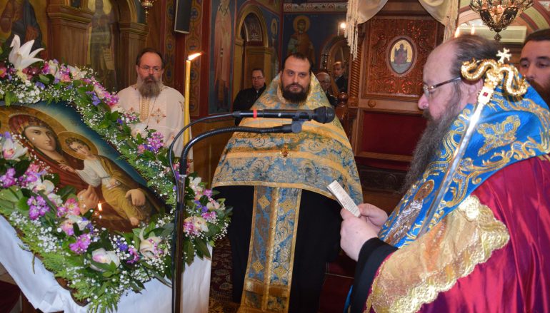 Οι Γ΄ Χαιρετισμοί της Υπεραγίας Θεοτόκου στην Ι. Μητρόπολη Μεγάρων