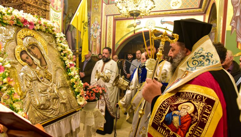 Οι Γ΄ Χαιρετισμοί από τον Μητροπολίτη Λαγκαδά (ΦΩΤΟ)