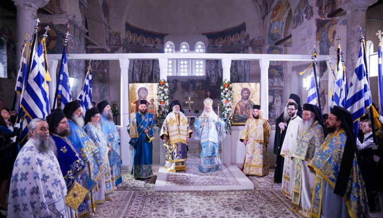 Ο εορτασμός του Ευαγγελισμού της Θεοτόκου στην Ι. Μ. Βεροίας (ΦΩΤΟ)