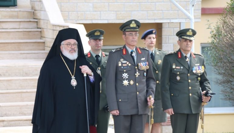 Ο Μητροπολίτης Διδυμοτείχου στην Αλλαγή Φρουράς της XVI Μεραρχίας