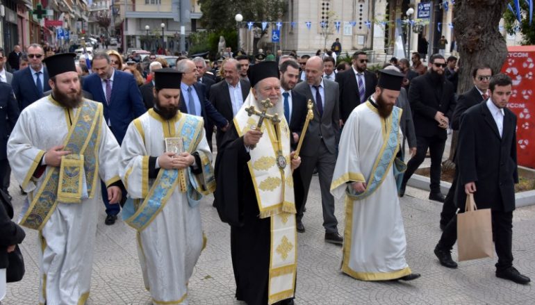 Η εορτή της Εθνικής Παλιγγενεσίας στην Ι. Μ. Χαλκίδος (ΦΩΤΟ)