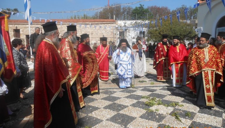 Η Επέτειος της Σφαγής της Χίου στην Ι. Μονή Αγίου Μηνά (ΦΩΤΟ)