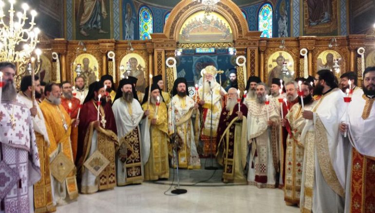 Ανάσταση και Εσπερινός της Αγάπης στον Βόλο (ΦΩΤΟ)