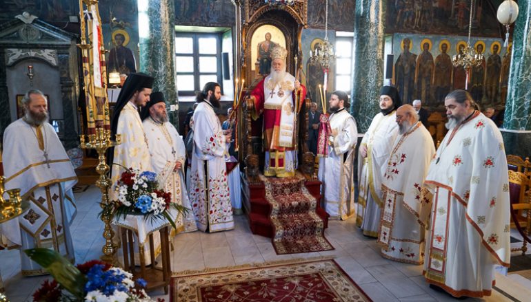 Η εορτή των Αγίων Πέντε Ιερομαρτύρων στη Νάουσα (ΦΩΤΟ)