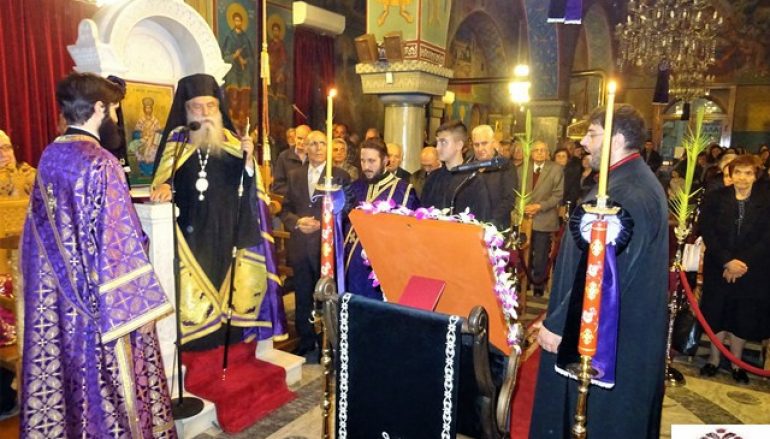 Η Ακολουθία του Νυμφίου στον Ι. Ναό Αγίου Σπυρίδωνος Σπάρτης (ΦΩΤΟ)