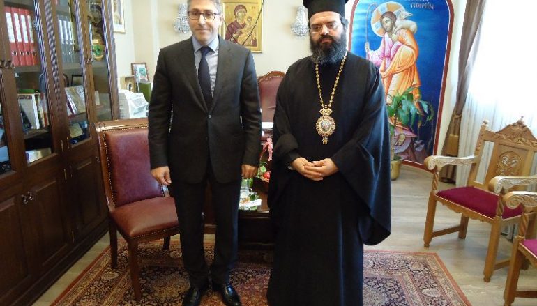 Στον Μητροπολίτη Μαρωνείας ο νέος Τούρκος Πρόξενος