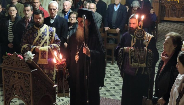 Ακολουθία του Νυμφίου στην Ιερά Μητρόπολη Άρτης (ΦΩΤΟ)