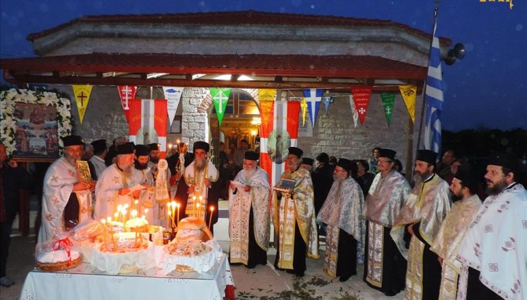 Πανηγυρικός Εσπερινός Ζωοδόχου Πηγής Συκεών Άρτης (ΦΩΤΟ)