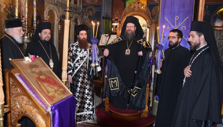 Η Ακολουθία της Μεγάλης Τρίτης στον Ι. Ναό Αγ. Παρασκευής Μάνδρας
