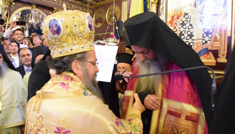 Ενθρόνιση Ηγουμένου στην Ι. Μονή Φανερωμένης Λευκάδας (ΦΩΤΟ – ΒΙΝΤΕΟ)