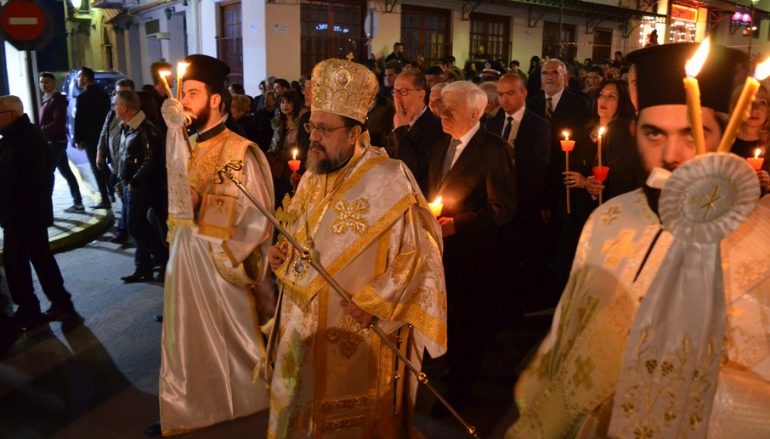 Επιτάφιος στην Καλαμάτα παρουσία του Προέδρου της Δημοκρατίας (ΦΩΤΟ)