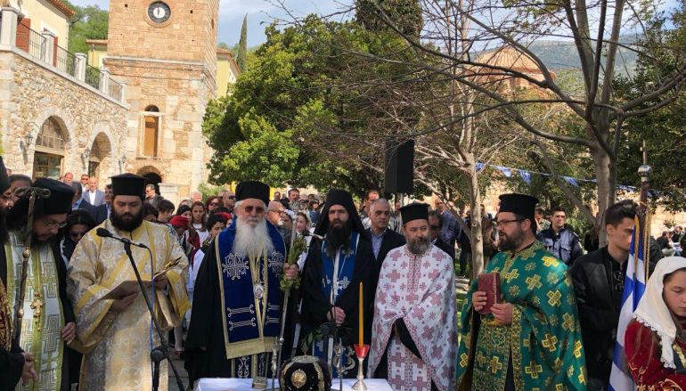 Διπλή εορτή στην Ιερά Μητρόπολη Θηβών (ΦΩΤΟ)