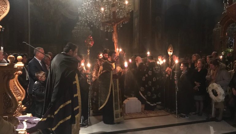 Η Ακολουθία των Παθών στην Ι. Μητρόπολη Μεσσηνίας (ΦΩΤΟ)