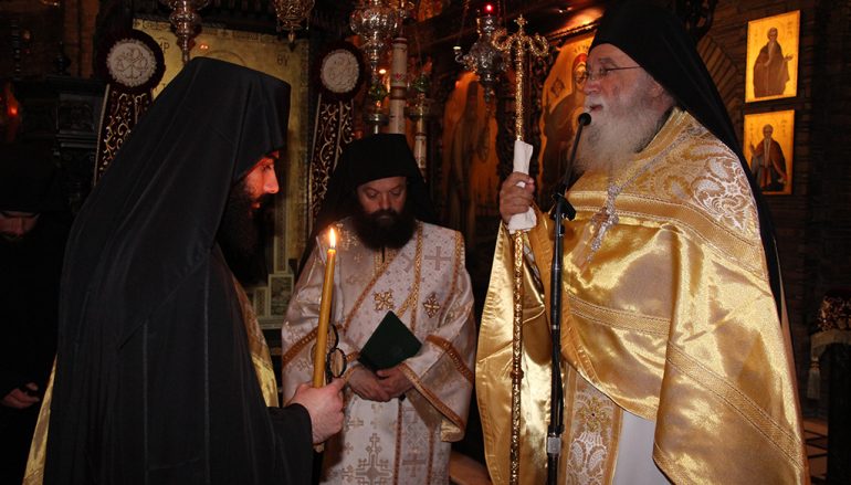 Κουρά Μοναχού στην Ι. Μονή Αγίου Αυγουστίνου Ιππώνος (ΦΩΤΟ)