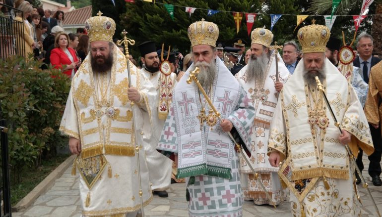 Λαμπρός ο εορτασμός των Οσίων Μετεωριτών στην Καλαμπάκα (ΦΩΤΟ)