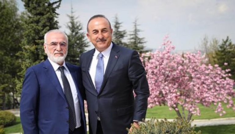 Ο Ιβάν Σαββίδης συναντήθηκε με τον Υπουργό Εξωτερικών της Τουρκίας