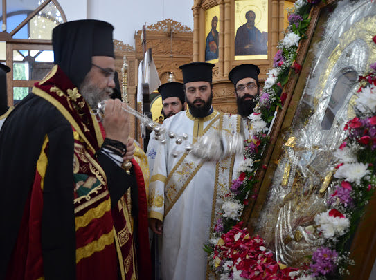 Η Κύπρος υποδέχθηκε την Εικόνα της Παναγίας «Βουρλιωτίσσης» (ΦΩΤΟ)