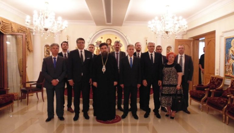 Ο Δήμαρχος της Σερβικής πόλης Νις στον Μητροπολίτη Σερρών (ΦΩΤΟ)