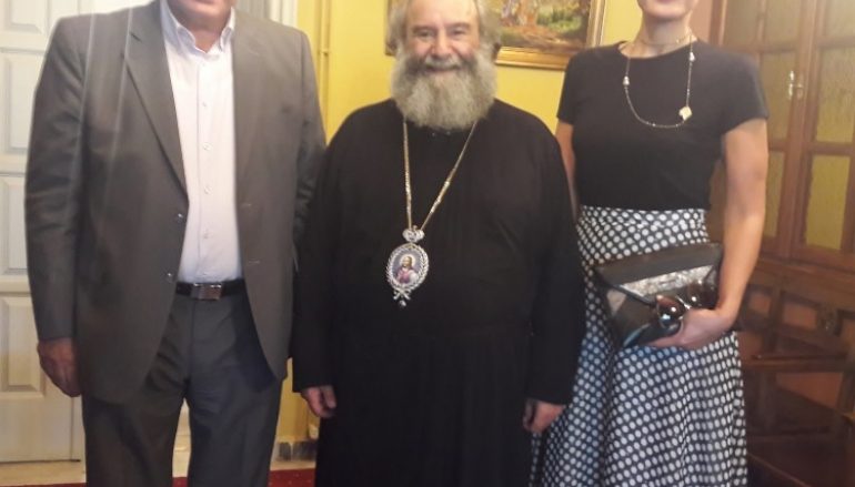 Ο Γ. Γ. του Υπουργείου Εσωτερικών στον Μητροπολίτη Μάνης (ΦΩΤΟ)