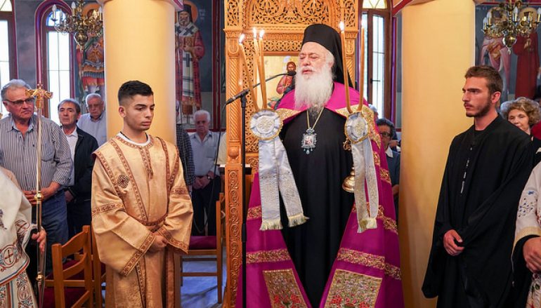 Αρχιερατικός Εσπερινός στον Ι. Ναό Αναλήψεως του Σωτήρος Βεροίας (ΦΩΤΟ)