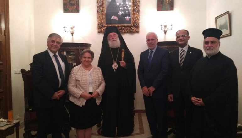 Εισαγγελείς του Αρείου Πάγου υποδέχθηκε ο Πατριάρχης Αλεξανδρείας