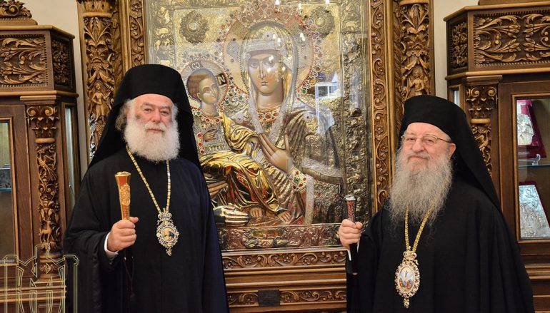 Ο Πατριάρχης Αλεξανδρείας επισκέφθηκε τον Μητροπολίτη Θεσσαλονίκης (ΦΩΤΟ)