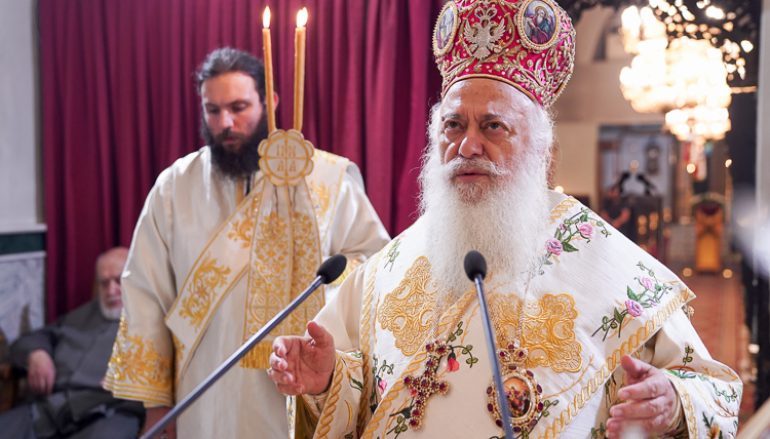 Αγρυπνία επί τη εορτή της Αποδόσεως του Πάσχα στην Ι. Μ. Βεροίας (ΦΩΤΟ)