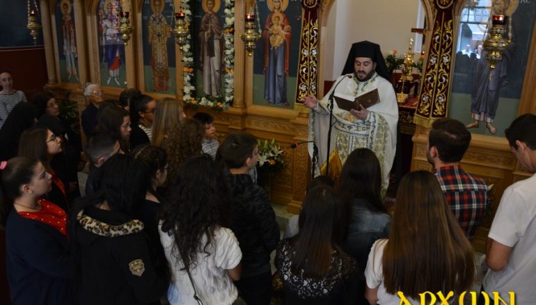 Θεία Λειτουργία για τις Πανελλήνιες εξετάσεις στην Τρίπολη (ΦΩΤΟ)