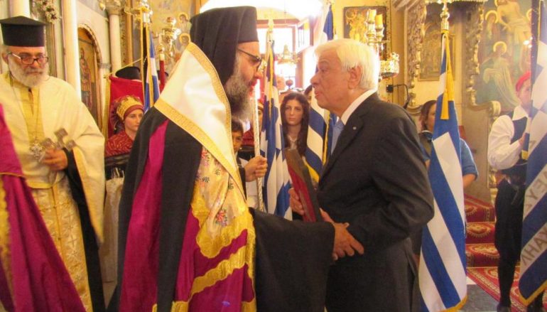 Ο Πρόεδρος της Δημοκρατίας στη Σύμη για την Επέτειο της 8ης Μαΐου 1945
