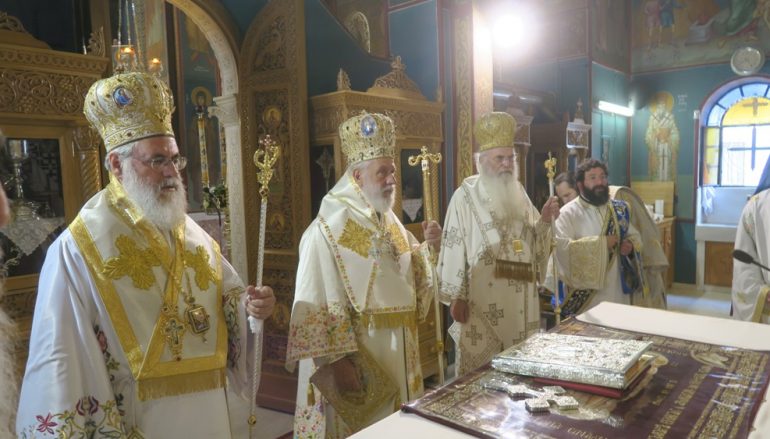 Η εορτή της Αγίας Ισαποστόλου Φωτεινής στα Σπάτα (ΦΩΤΟ)