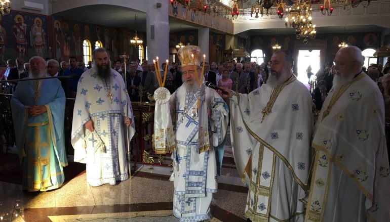 Η εορτή των Αγίων Κωνσταντίνου και Ελένης στο Αγρίνιο (ΦΩΤΟ)