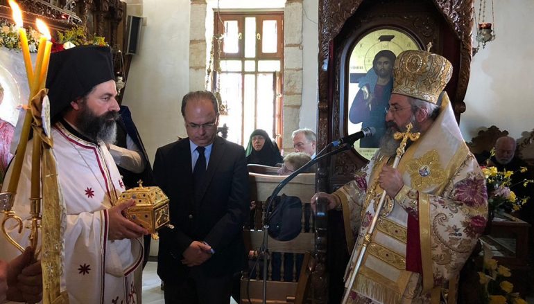 Με λαμπρότητα πανηγύρισε η Ι. Μονή Αγίας Ειρήνης Ρεθύμνης (ΦΩΤΟ)