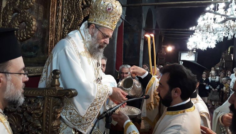 Χειροτονία Διακόνου από τον Μητροπολίτη Θεσσαλιώτιδος (ΦΩΤΟ)