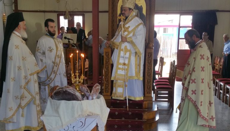 Ο Μητροπολίτης Μεσσηνίας στον Ι. Ναό Αγ. Αικατερίνης Καλαμάτας (ΦΩΤΟ)