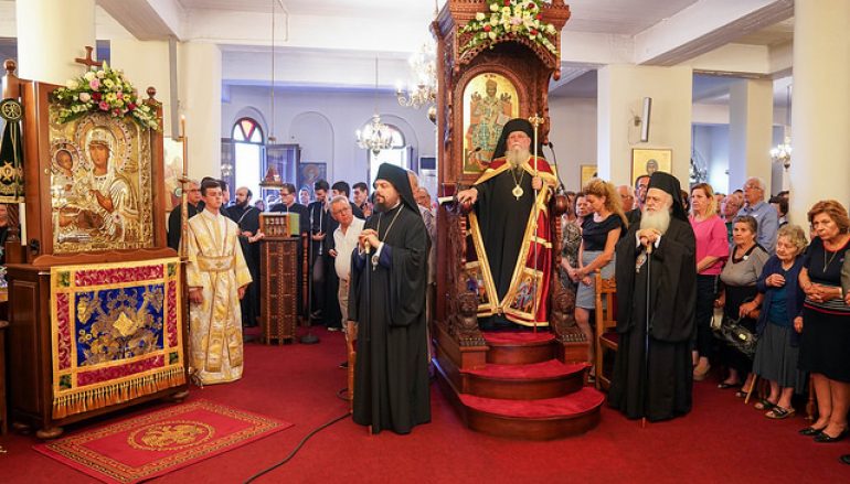 Πολυαρχιερατικός Εσπερινός του Αγίου Λουκά στην I. Μ. Παναγίας Δοβράς (ΦΩΤΟ)