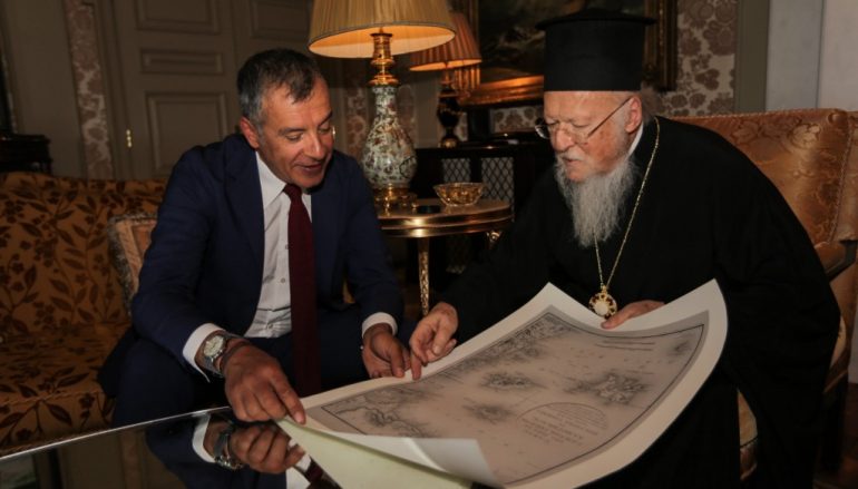 Στ. Θεοδωράκης: “Ο Πατριάρχης είναι μια πολύ σπουδαία προσωπικότητα”
