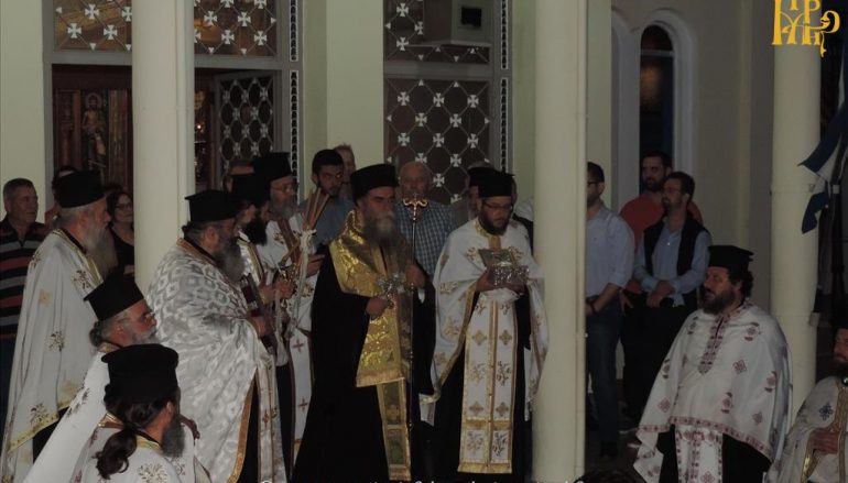 Εσπερινός των Αγίων Αποστόλων Πέτρου και Παύλου στο Κομμένο Άρτης (ΦΩΤΟ)