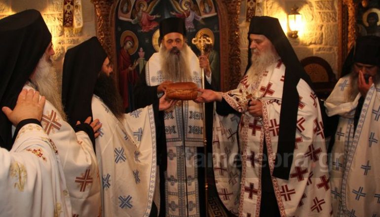 Πανηγυρικός Εσπερινός στην Ι. Μονή Βαρλαάμ Μετεώρων (ΦΩΤΟ)