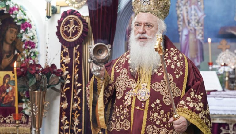 Αρχιερατική Θ. Λειτουργία στον Ι. Ναό Αγίου Δημητρίου Βραχιάς (ΦΩΤΟ)