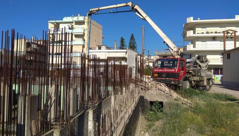 Άρχισαν οι εργασίες ανέγερσης του Ι. Ν. Αγίας Αικατερίνης Καλαμάτας (ΦΩΤΟ)